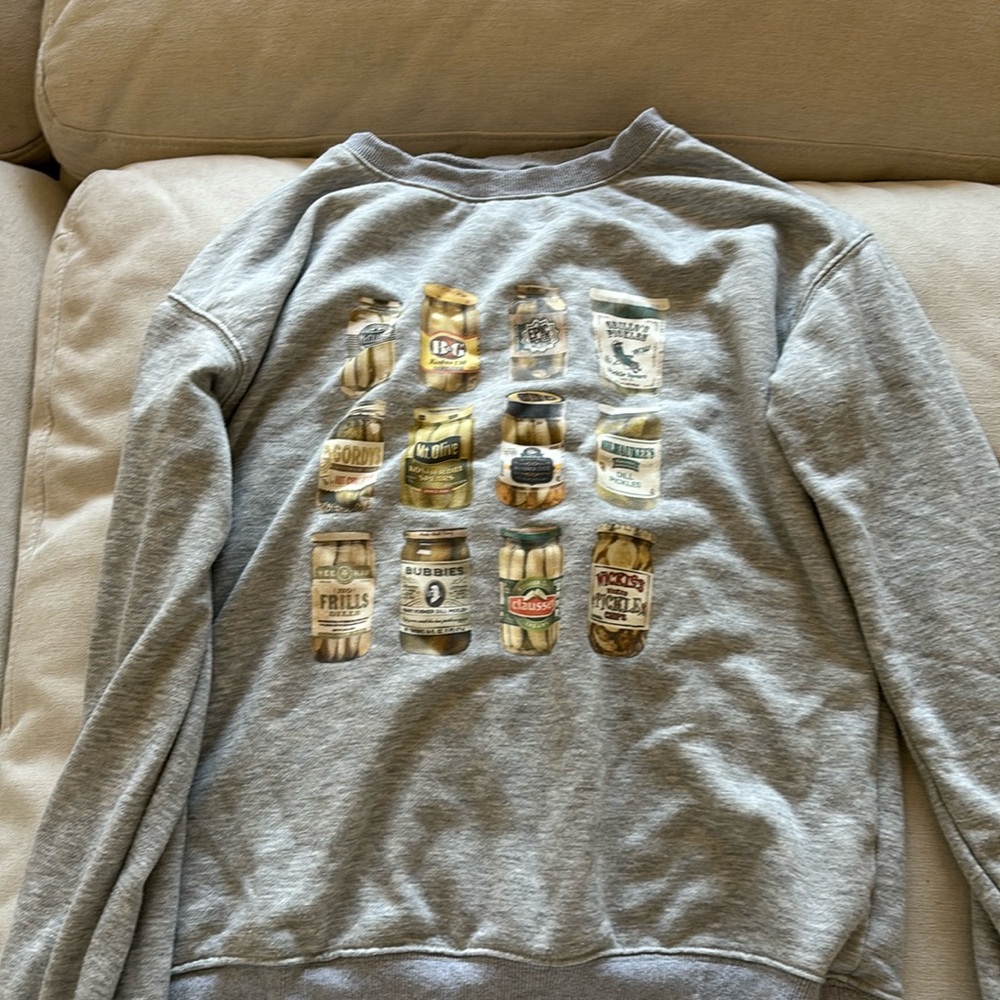 Pickle crewneck sweatshirt